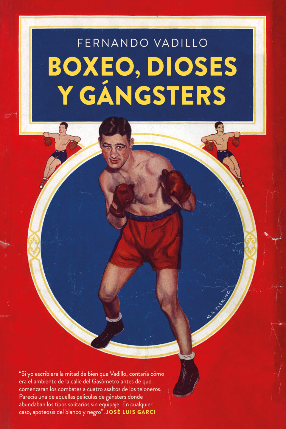 Boxeo, dioses y gángsters portada libro